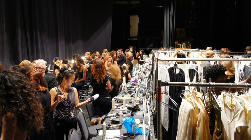 Illustration for article titled Backstage At New York Fashion Week